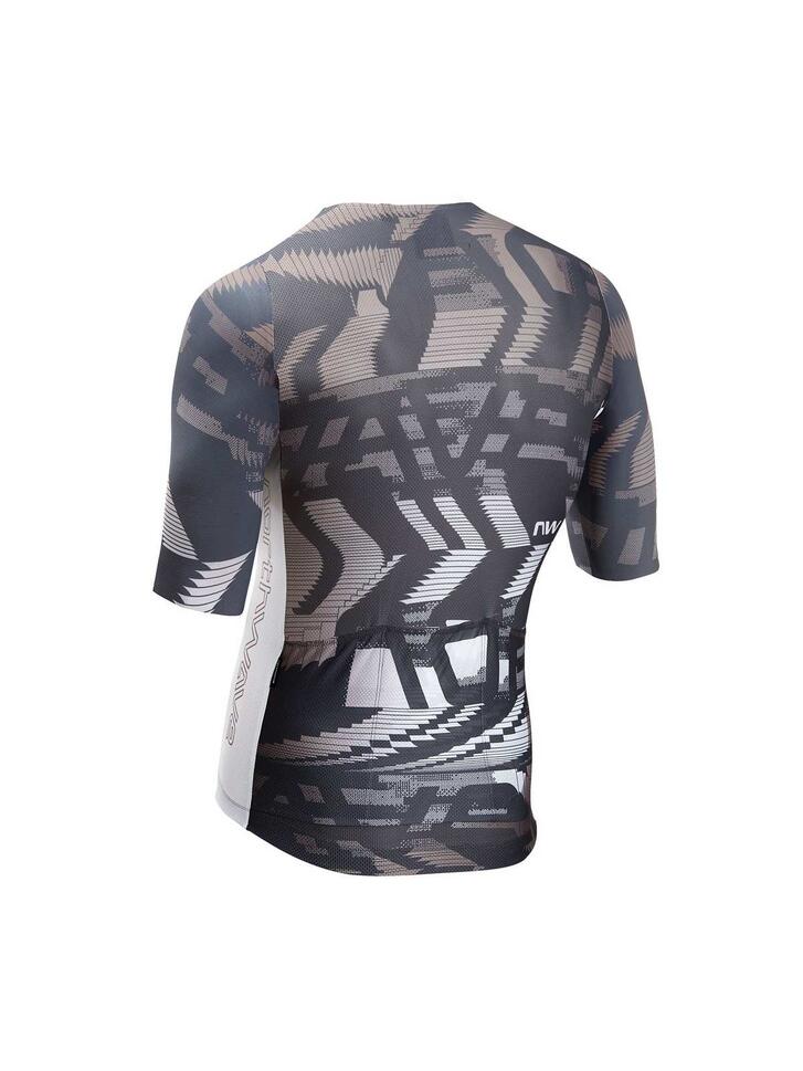 Koszulka rowerowa szosa gravel NORTHWAVE Blade Air Jersey beżowy