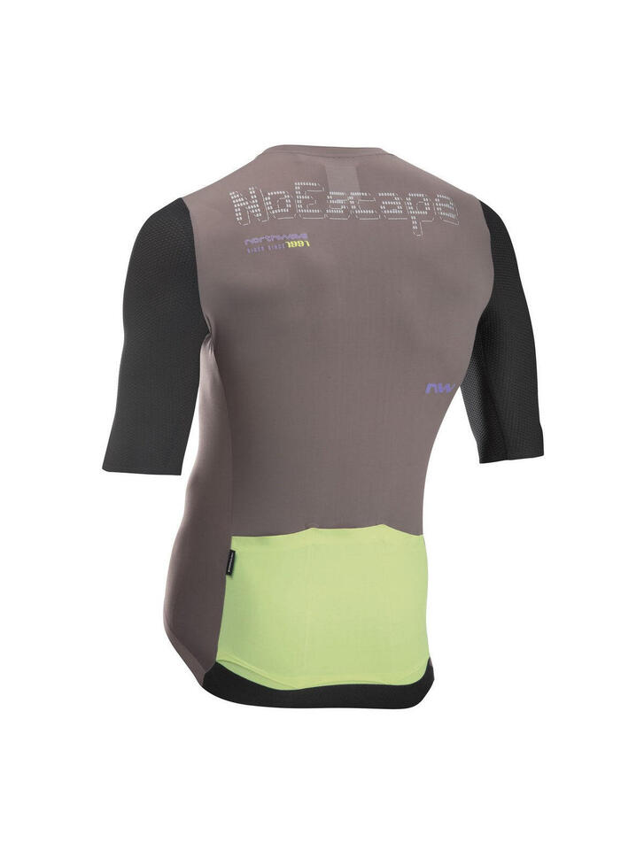 Koszulka rowerowa NORTHWAVE Extreme Evo Jersey UPF50 aerodynamiczna beżowy