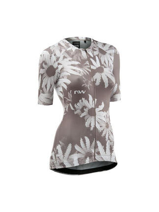 Koszulka rowerowa damska NORTHWAVE Blade Woman Jersey beżowy