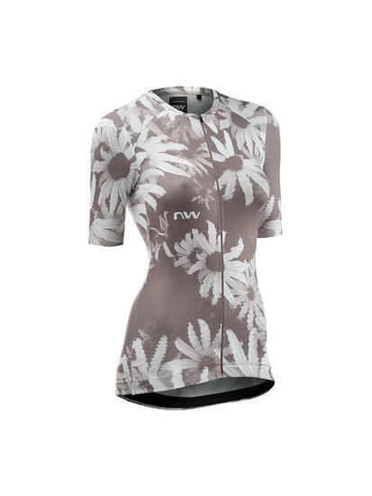 Koszulka rowerowa damska NORTHWAVE Blade Woman Jersey beżowy