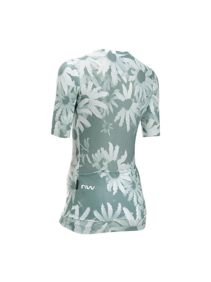 Koszulka rowerowa damska NORTHWAVE Blade Woman Jersey zielony