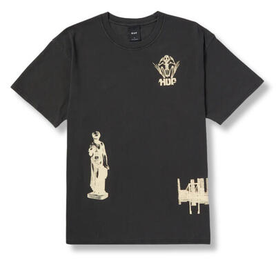 Huf loosies washed heren wandel t-shirt