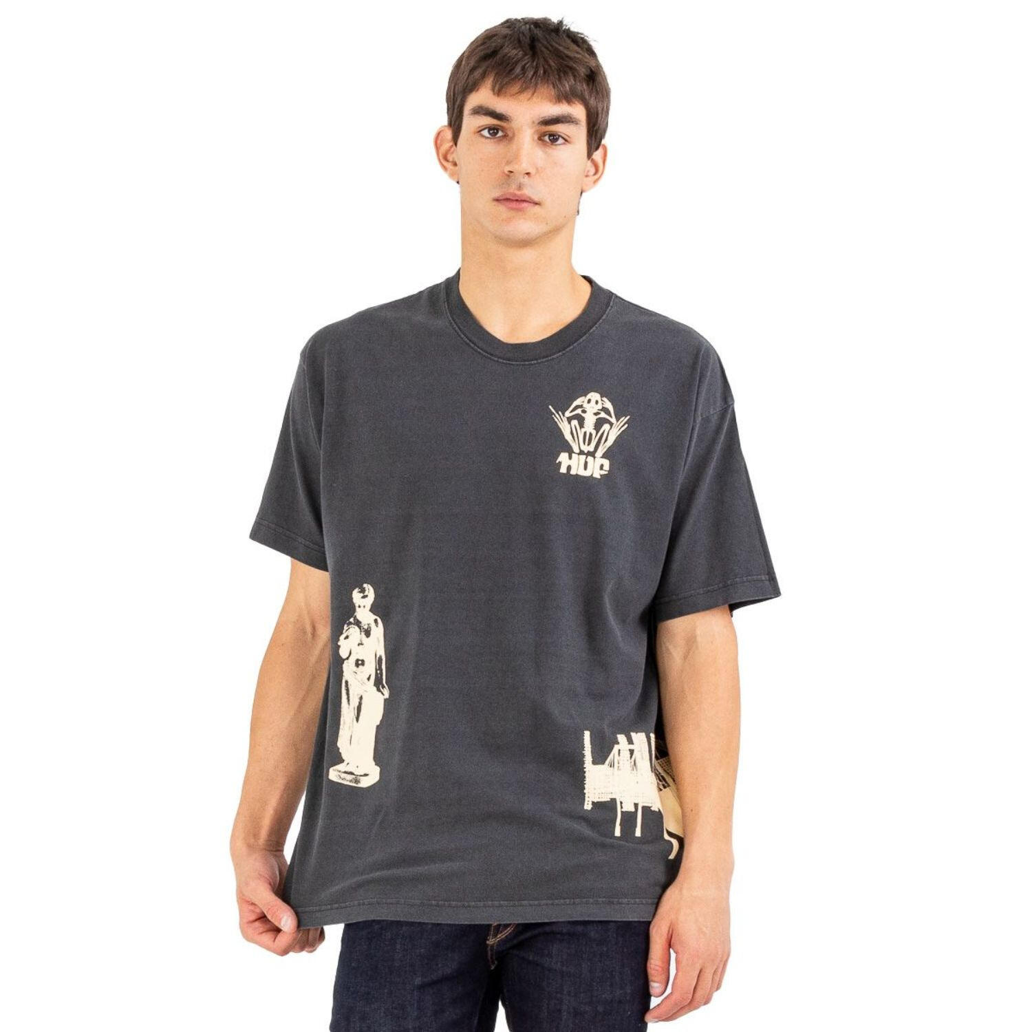 T-shirt de randonnée HUF Loosies Washed pour homme 2/6