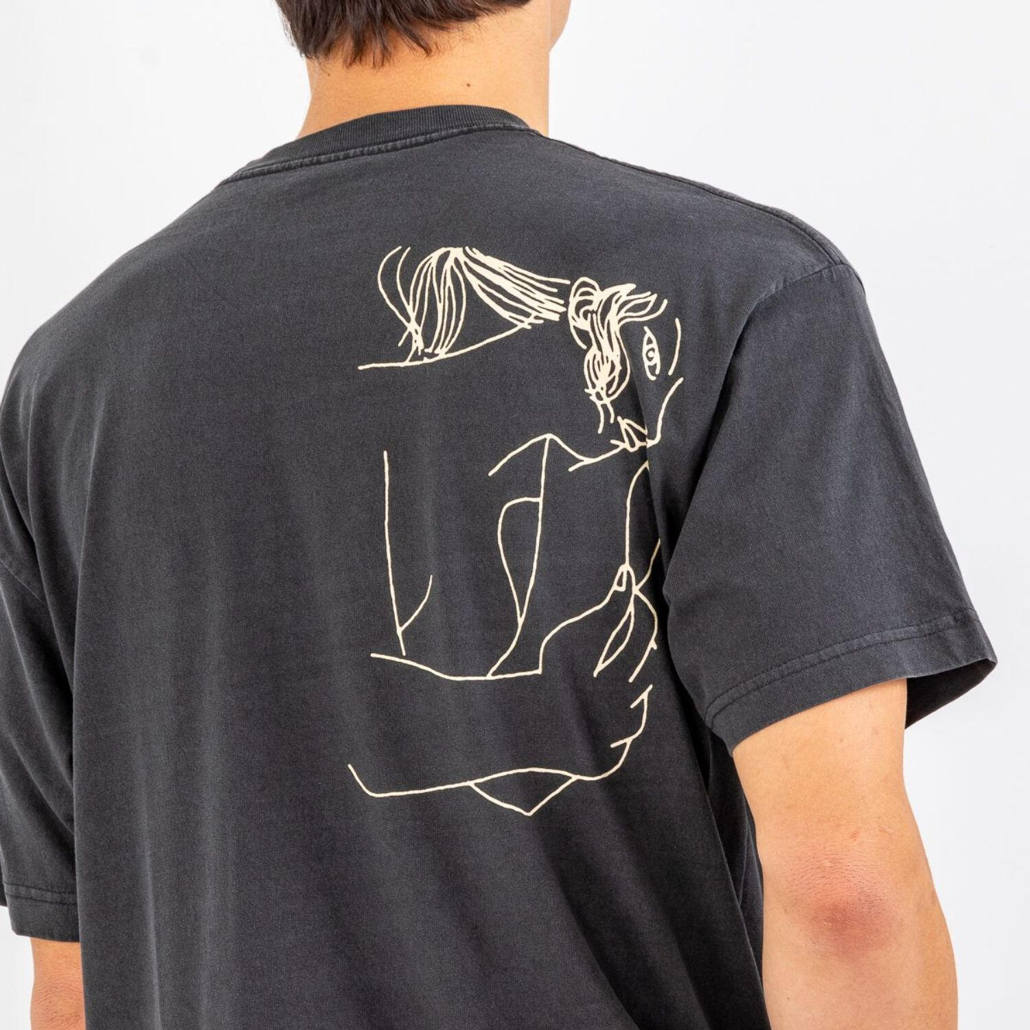T-shirt de randonnée HUF Loosies Washed pour homme 6/6