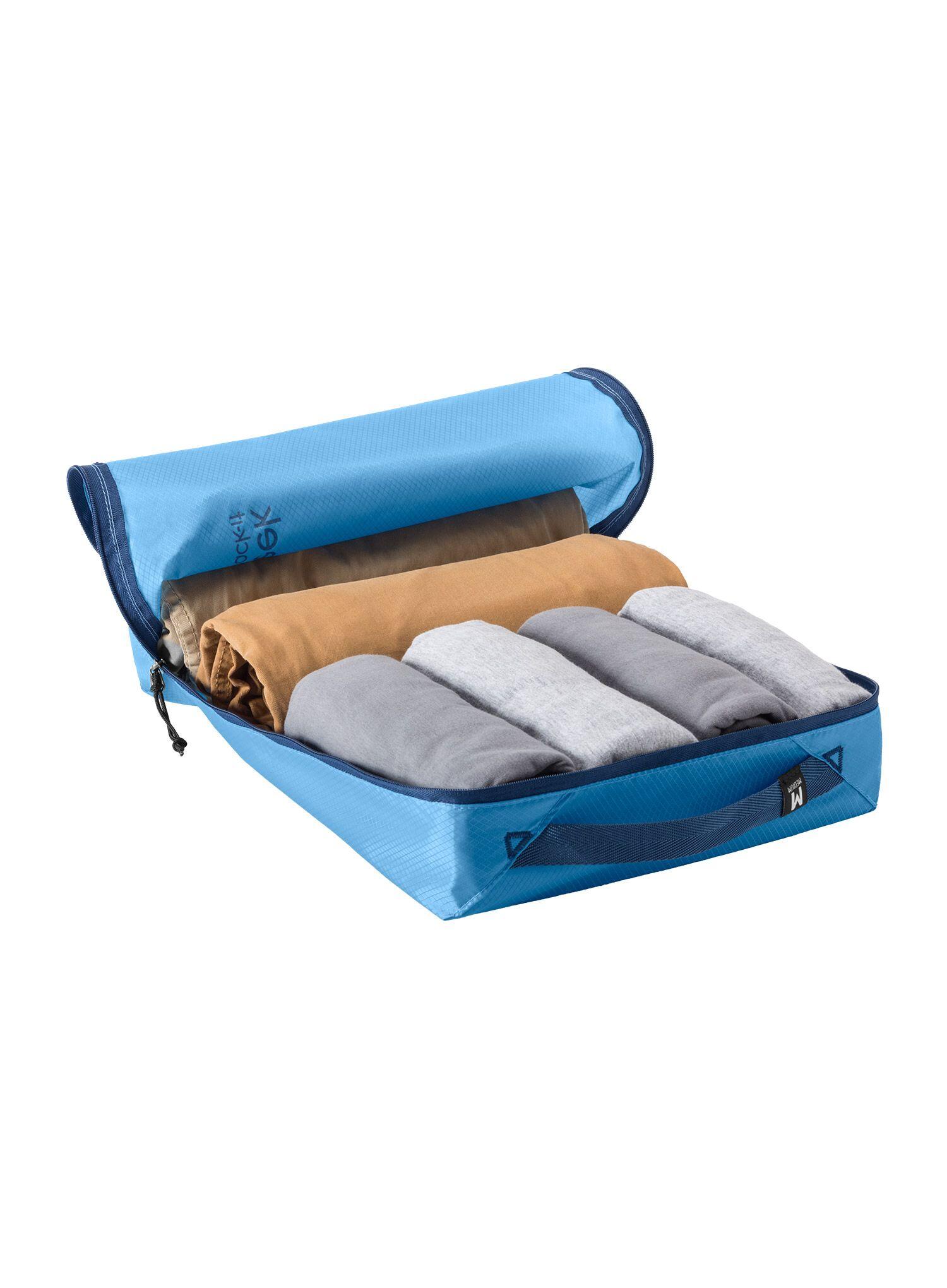 Zestaw organizerów Eagle Creek Pack-It Isolate Cube Set XS/S/M - blue dawn 3/4