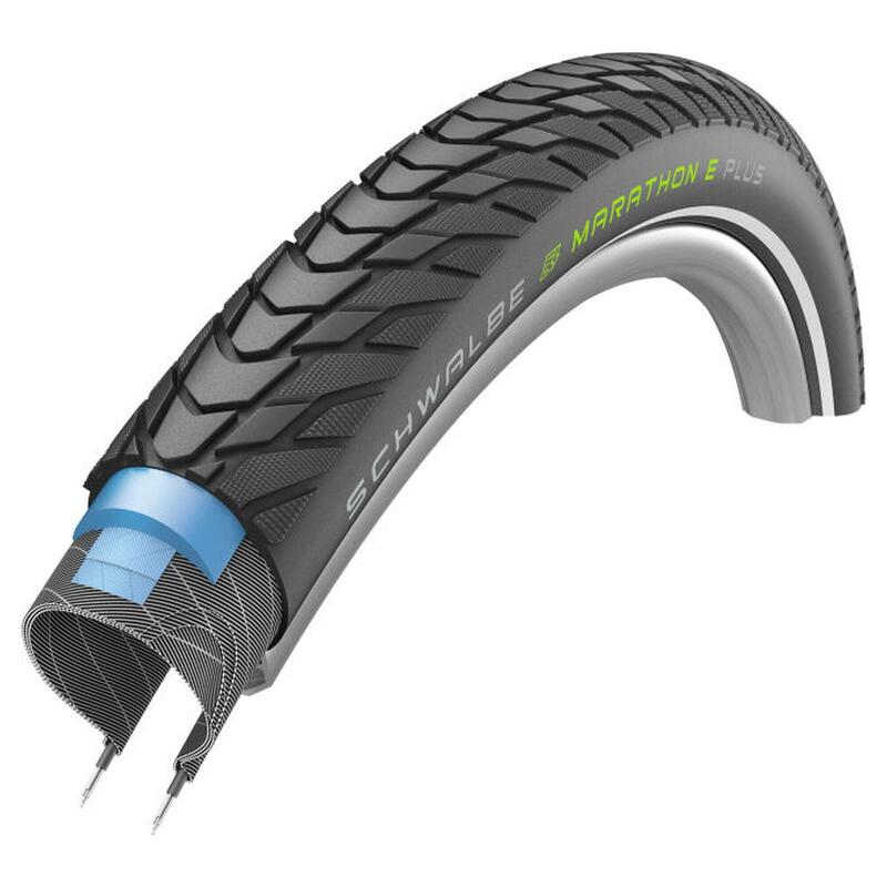 Pneu Schwalbe Marathon Plus Tour 28 X 2,00 – Increvable, Trekking, Avec SmartGuard