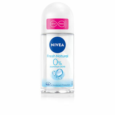 Deodorant roller nivea fresh natural 50 ml