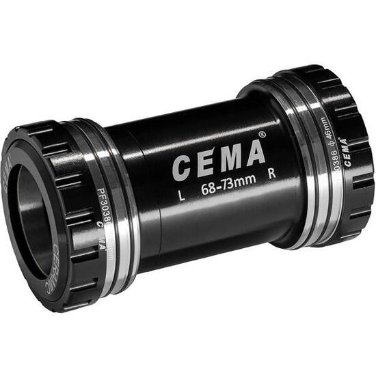 Cema Tretlager pf30 Sram Dub SG3 beschichtetes Keramikschwarz
