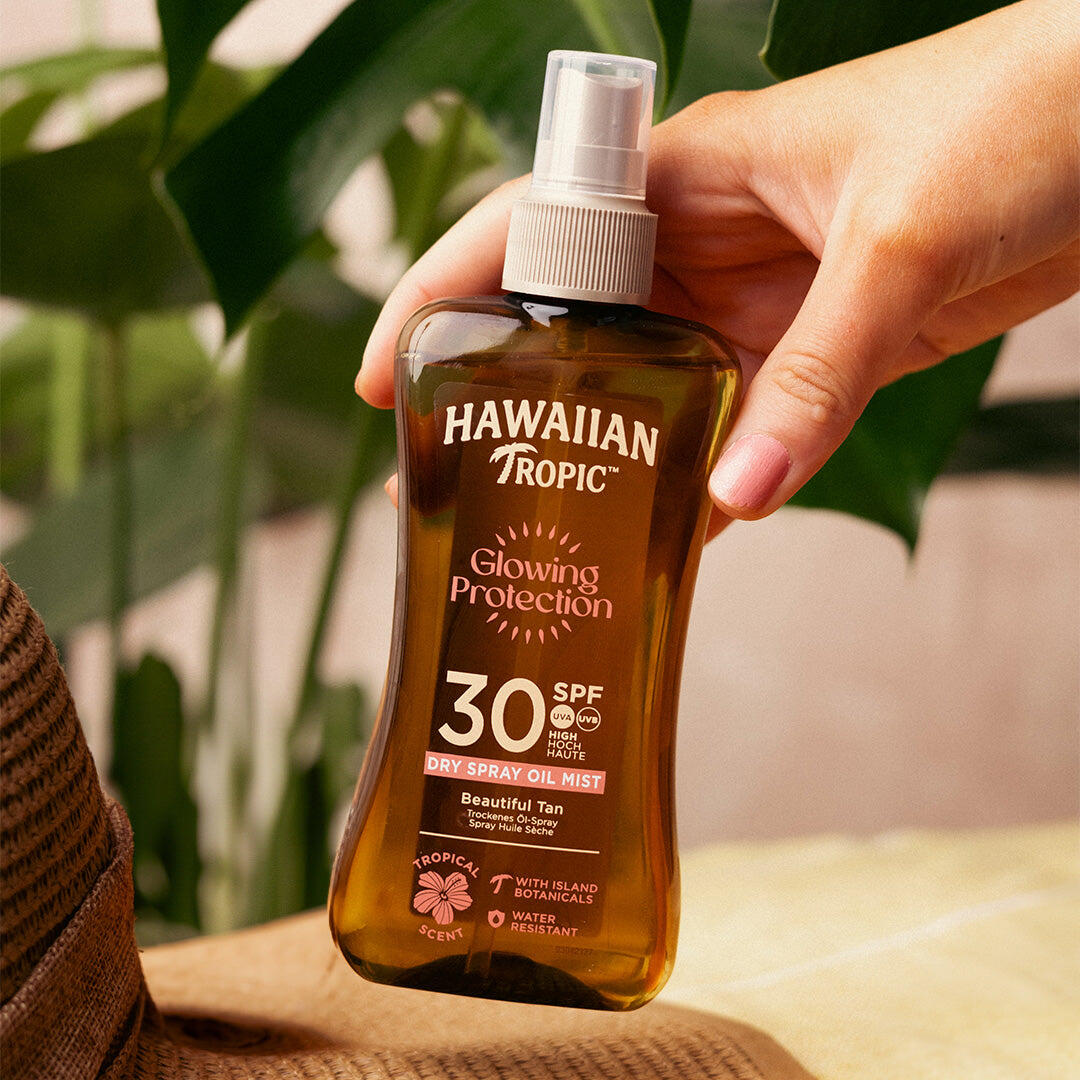 Aceite Solar Hawaiian Tropic Coconut Argan Spf 30 2/3