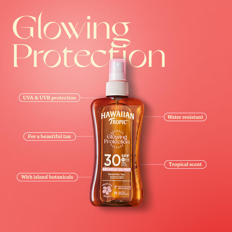 Ulei de soare Hawaiian Tropic Coconut Argan Spf 30