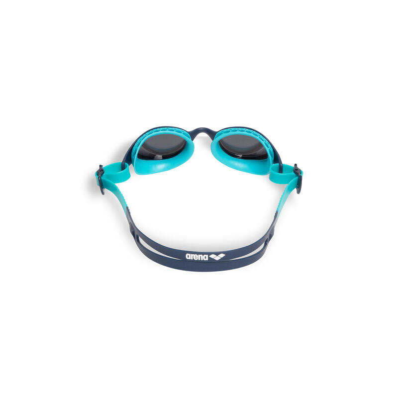 Arena Kinder Zwembril Air Mirror Zilver/Navy/Blauw