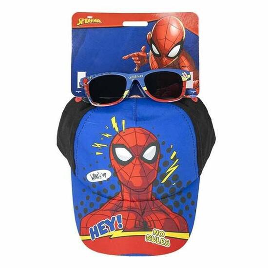 Set de gorra y gafas de sol Spider-Man Azul
