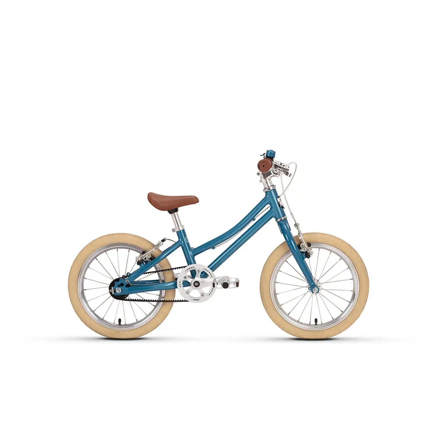 SIECH Bici per bambini 16" Azzurro chiaro Alluminio, 5,9 kg, cinghia Gates