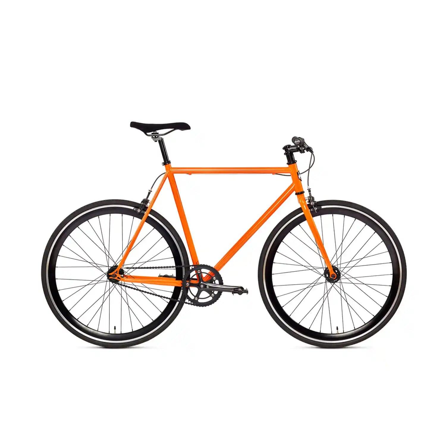 SIECH Fixie Bike Orange convertible singlespeed