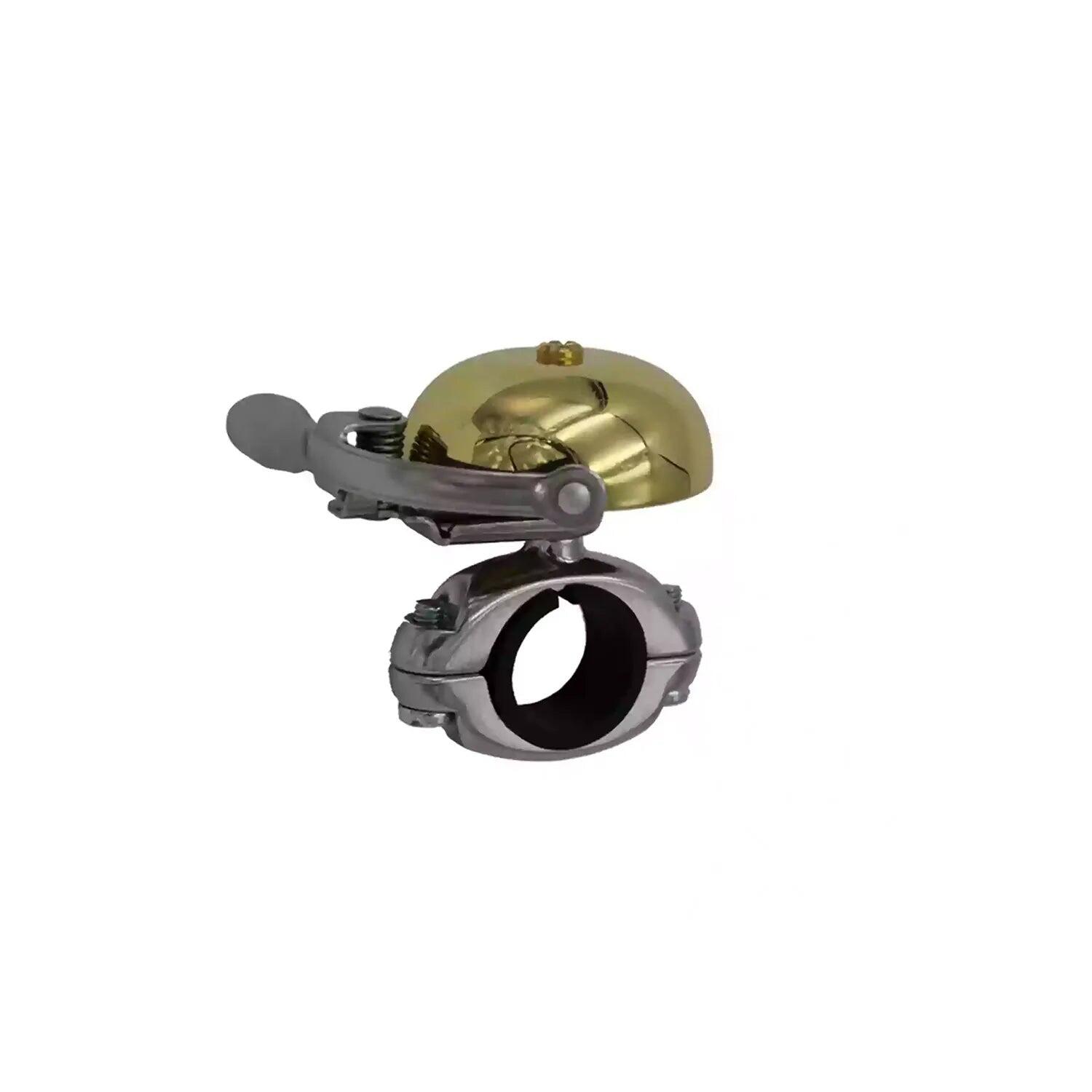 SIECH Siech Cycles Retro Bell Gold Bicycle Bell, golden, universal handlebar mount
