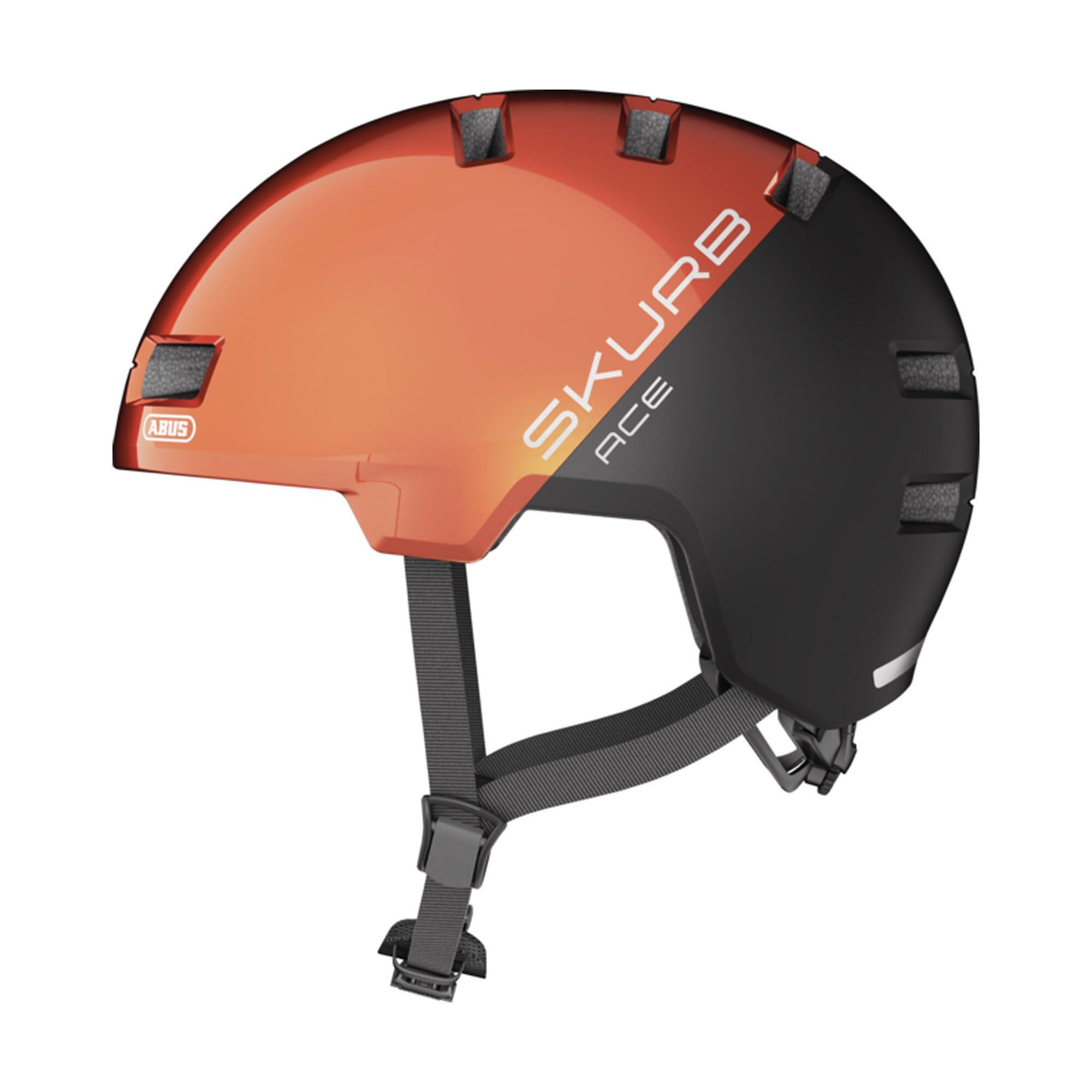 Abus - Casque Abus Skurb Ace Goldfish - Casque - Marron - 40 M - Decathlon