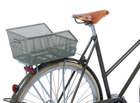 Panier à vélo Cento S FM avec fixation fixe 31 x 21 x 9 cm - vert olive 6/6
