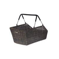 Kosz Rowerowy Cento Rattan Look Multi System 49 X 34 X 26 Cm - Brązowy