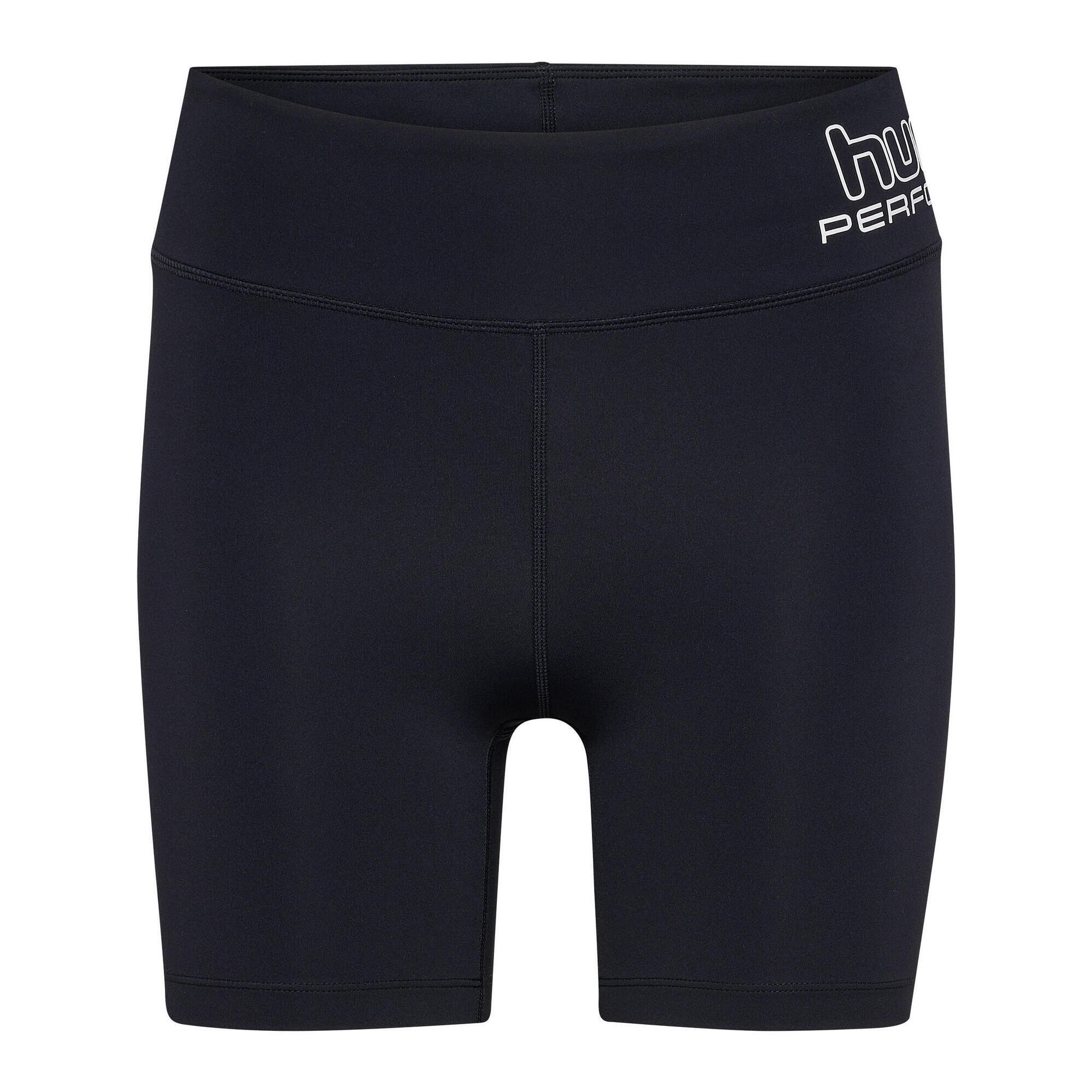 Hummel - Enfiler Short Hmlte Fundamental Femme Hummel - Cuissard De Vélo - Blanc|noir - 42 M/l - Decathlon