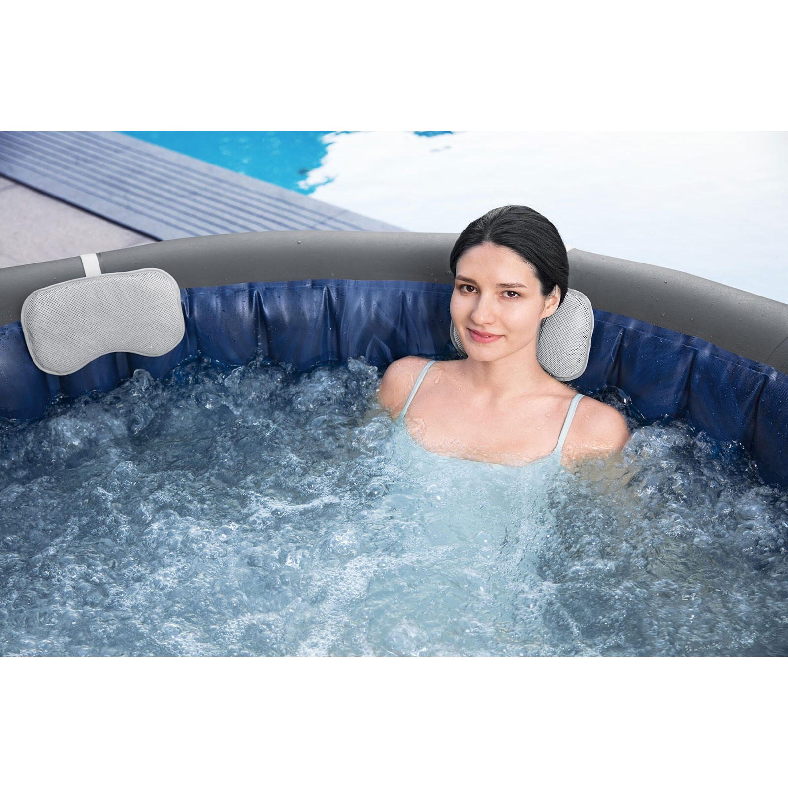 Piscina Desmontable Tubular Rectangular Bestway Power Steel 287x201x100 cm con D 5/5