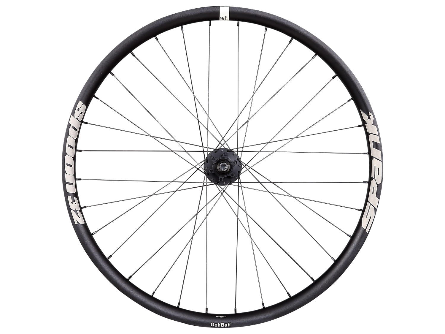 SPANK Spoon32 Singlespeed Wiel - 26'' Achter - Zwart