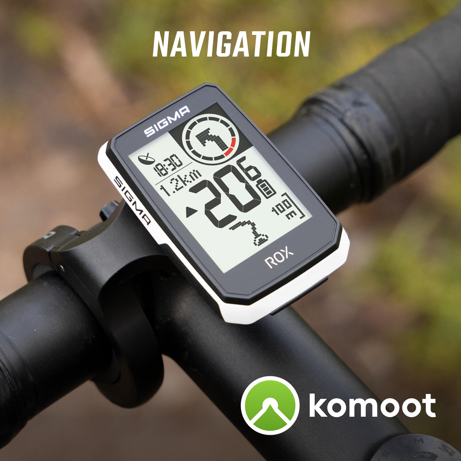 ROX 2.0 ENDURANCE GPS FIETSCOMPUTER WIT 5/7
