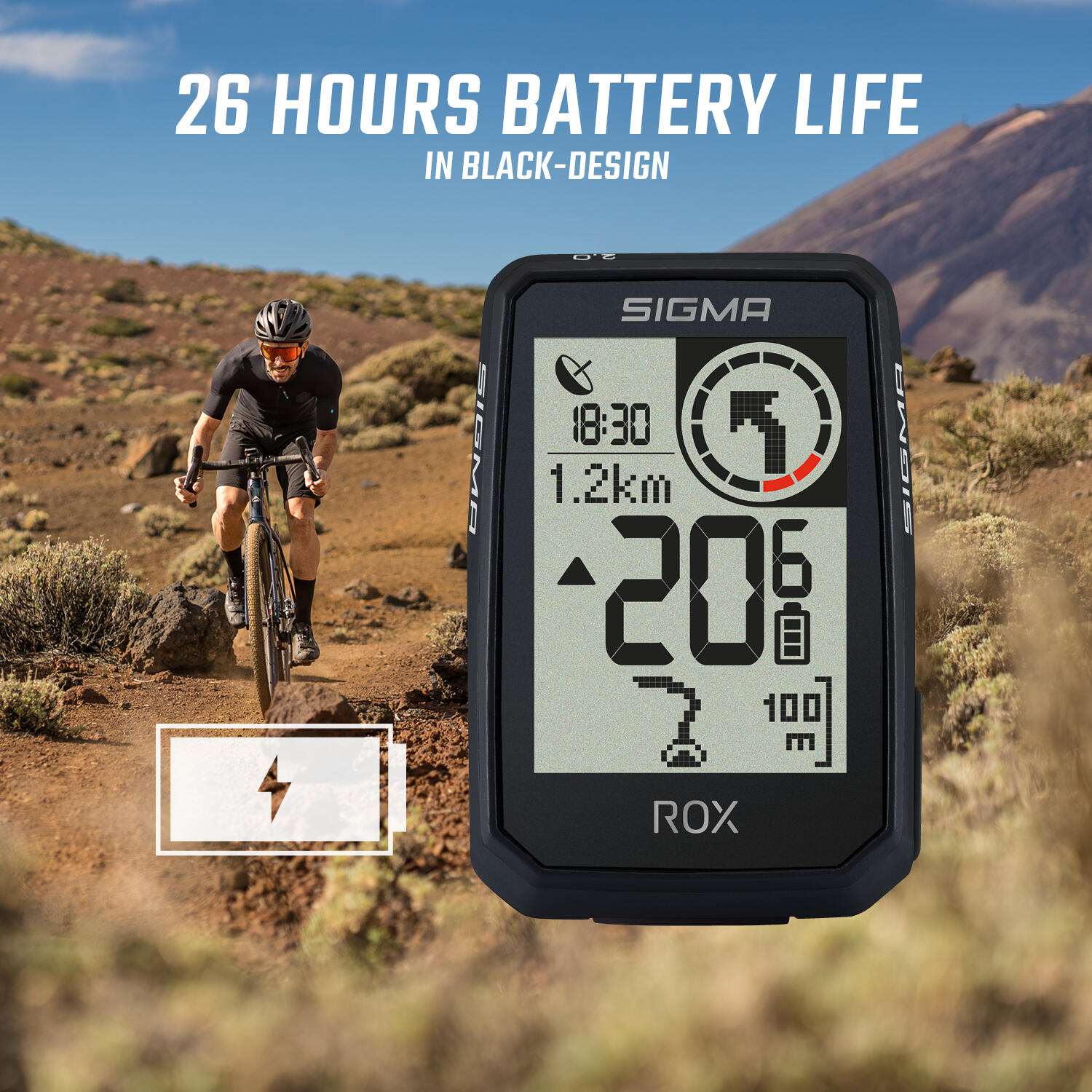 GPS-FAHRRADCOMPUTER ROX 2.0 ENDURANCE SCHWARZ 4/7