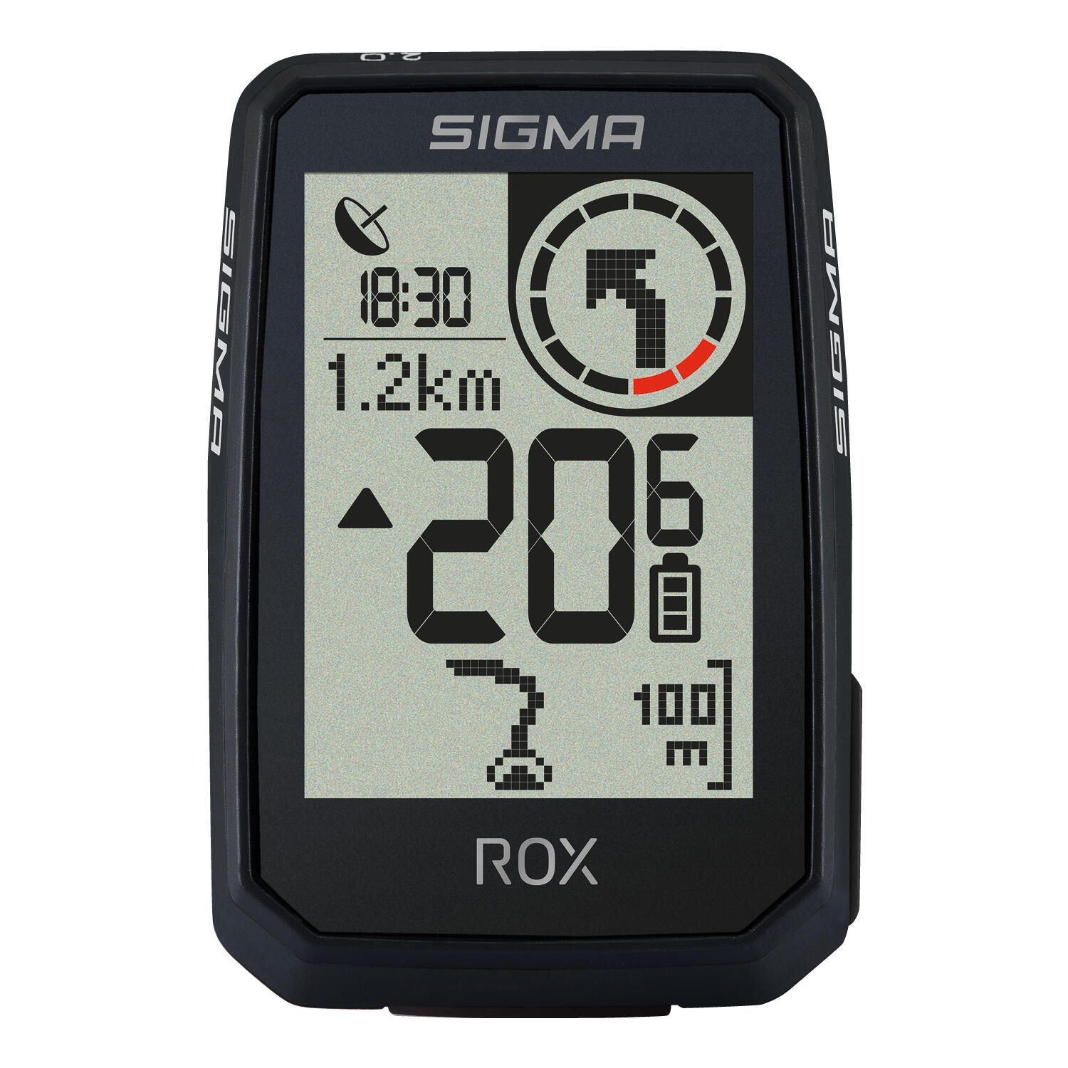 GPS-FAHRRADCOMPUTER ROX 2.0 ENDURANCE SCHWARZ 1/7