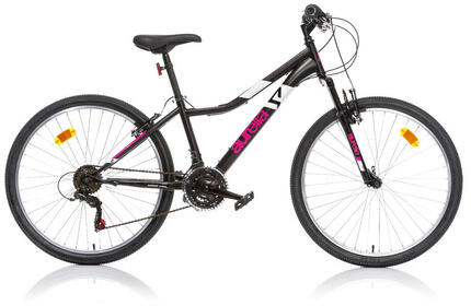 Vélo enfant Ring Girl 26 pouces, motif dinosaure noir