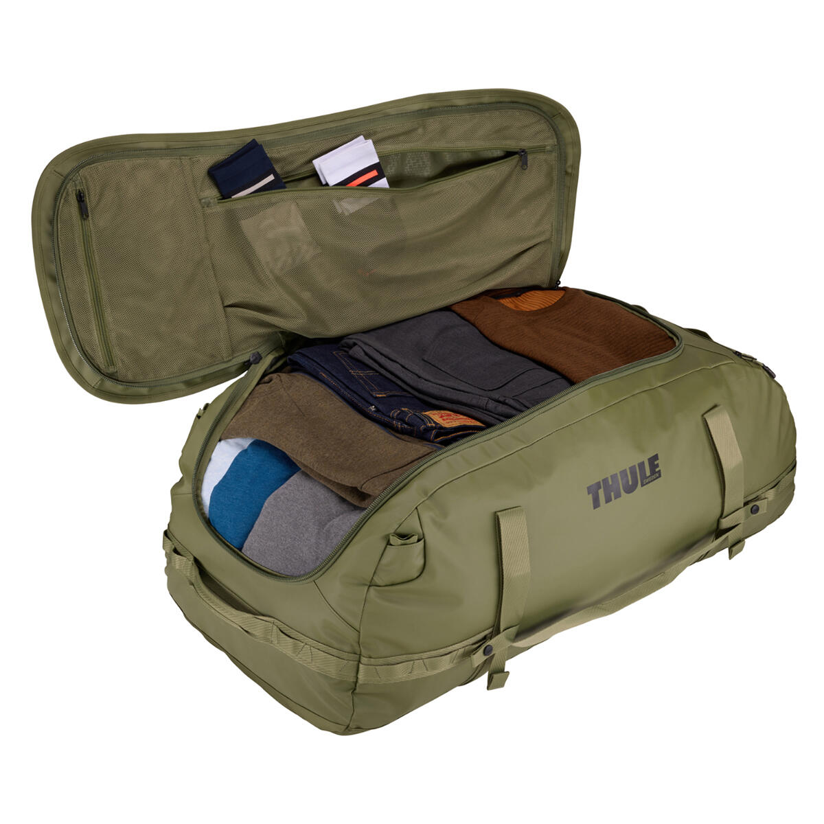 Torba podróżna Thule Chasm 130 L - olivine/olivine 5/7