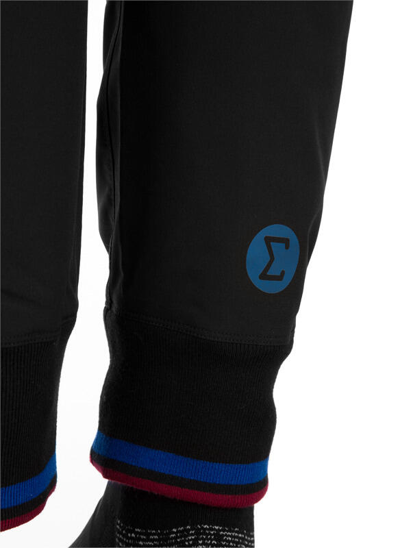 Atmungsaktive Outdoorhose mit Rippbündchen für Herren SOLID 4/5