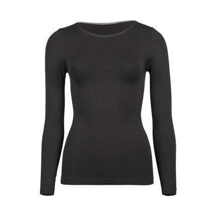 Geruchsneutralisierendes Funktionsunterhemd für Damen Langarm Shirt