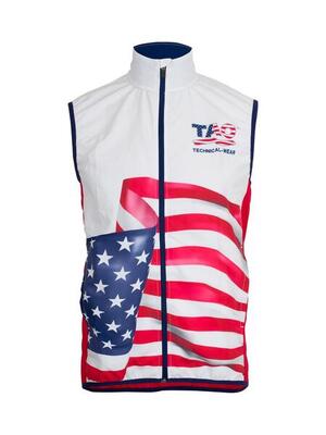 Wind-und wasserabweisende Laufweste USA-VEST