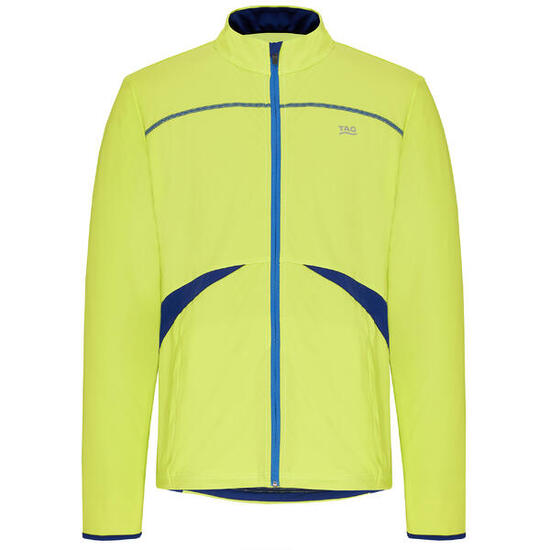 Pillingresistente Herren Laufjacke mit Reflektoren BLEON