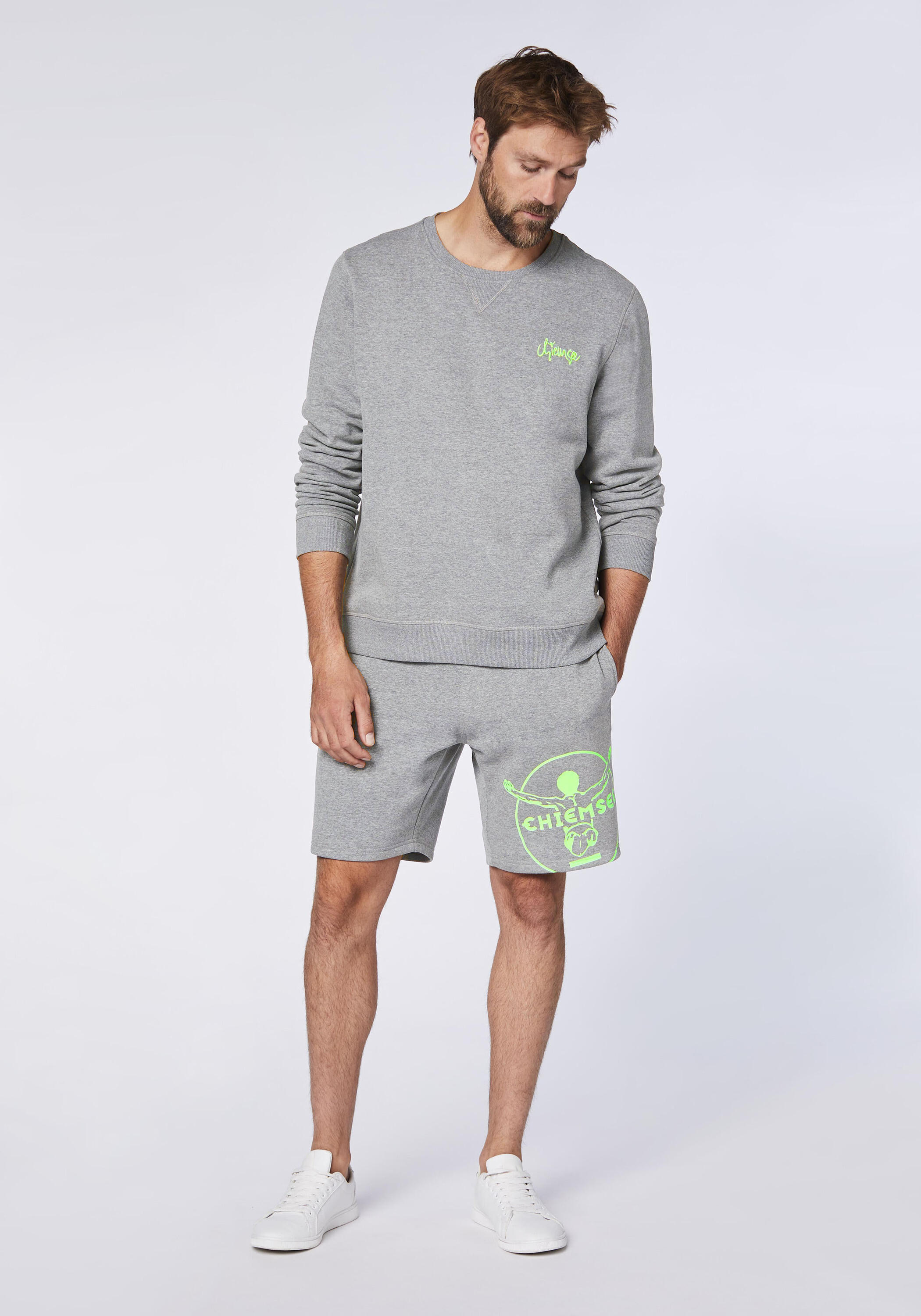 Sweatshirt im Label-Look 7/7