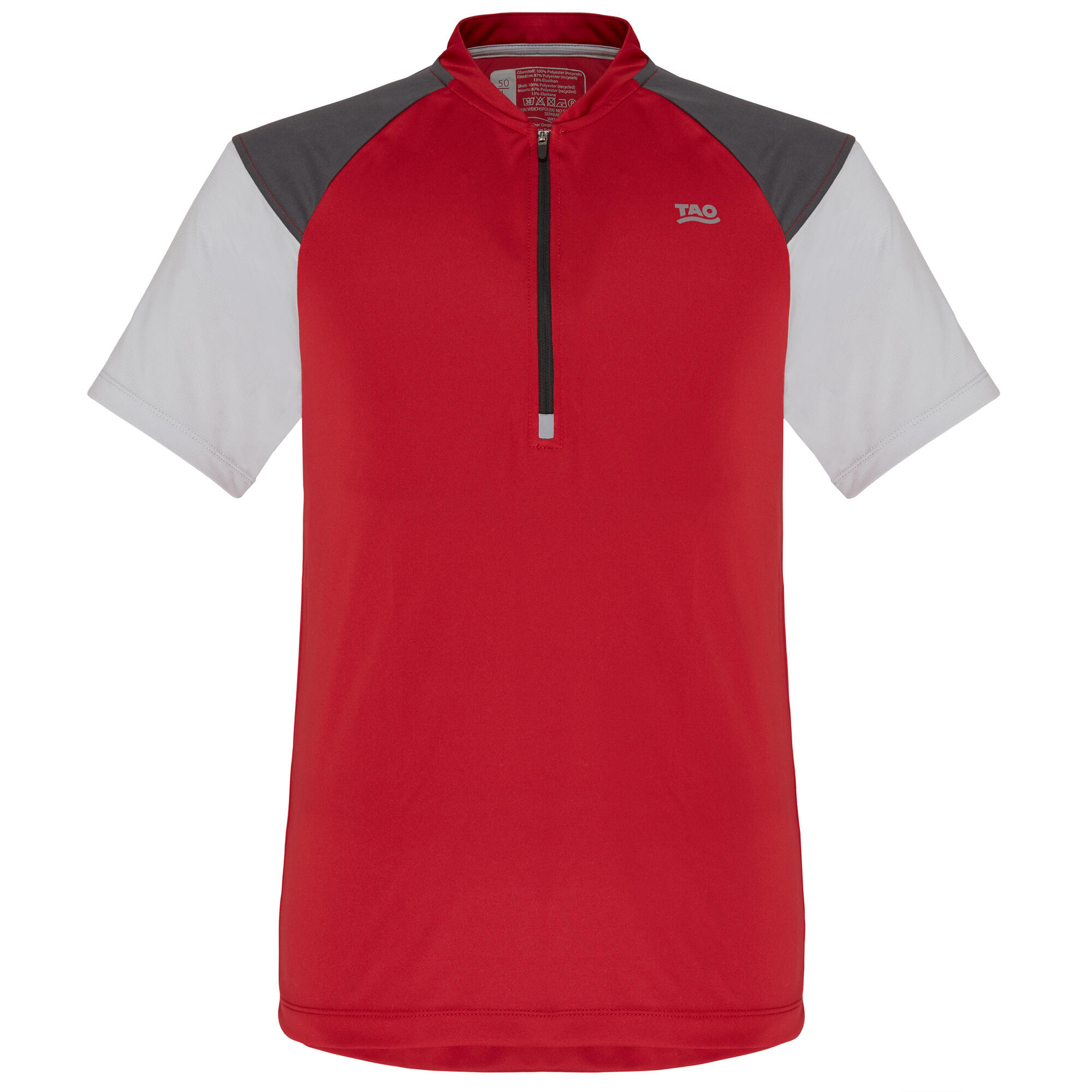 Atmungsaktives Herren Laufshirt mit Zip Enfys ENFYS 5/6