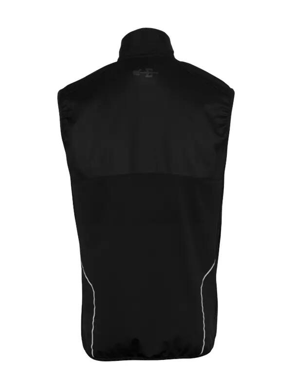 Herren WAISTCOAT windabweisende Laufweste Reflektoren 2/6