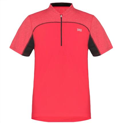 Herren BEN atmungsaktives Kurzarm T-Shirt mit Zip