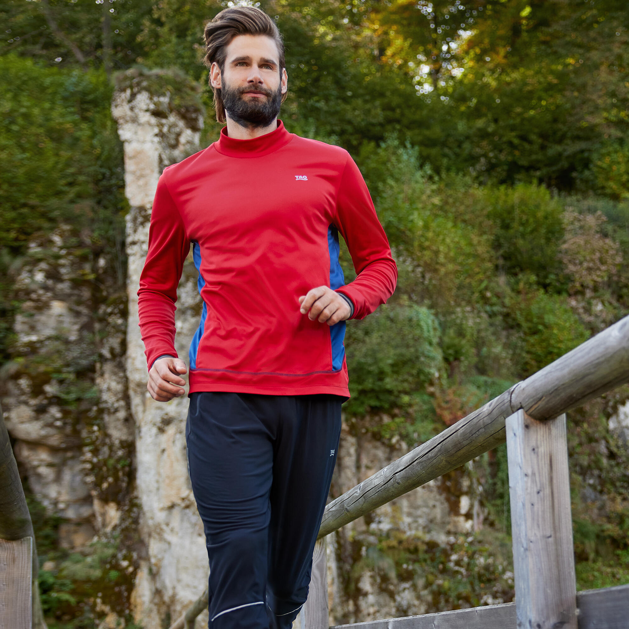Wärmendes Herren Laufshirt HALVAR 5/6