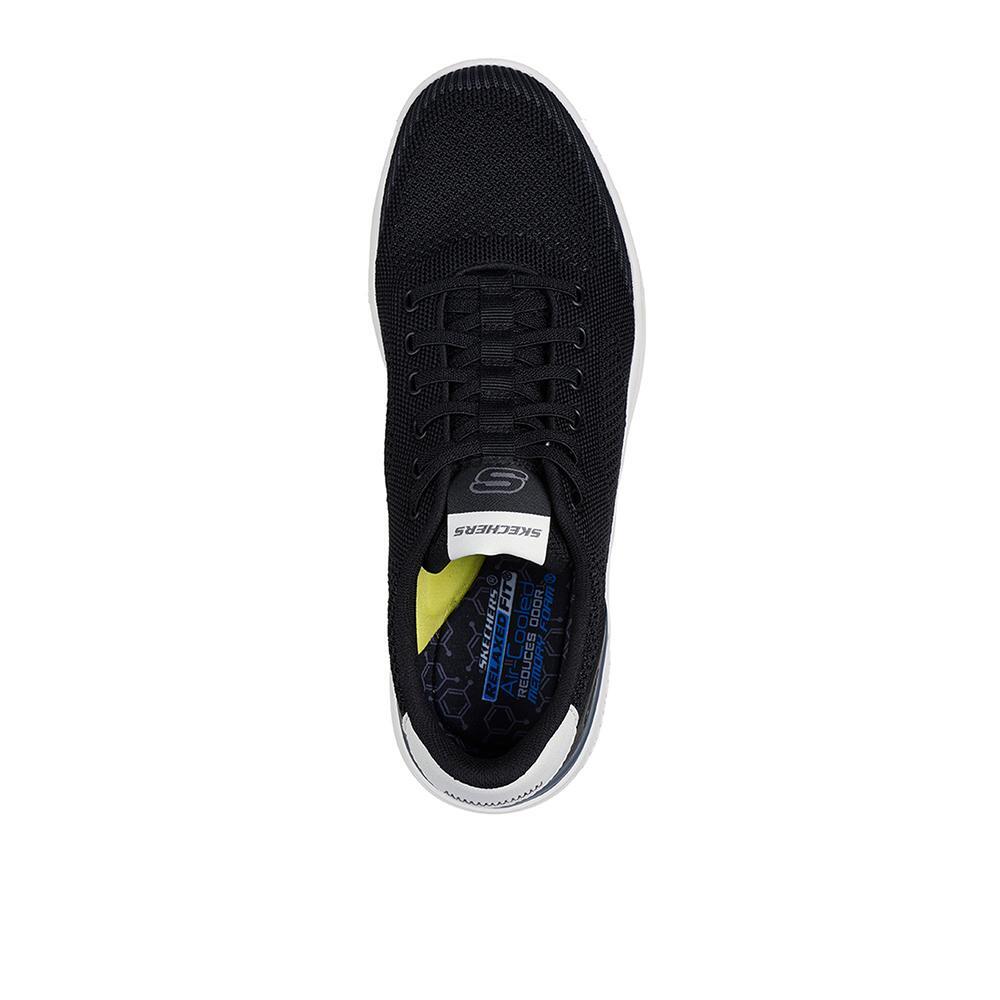 Sapatilhas Skechers Homem Relaxed fit: Corliss - Dorset Pretas 3/4
