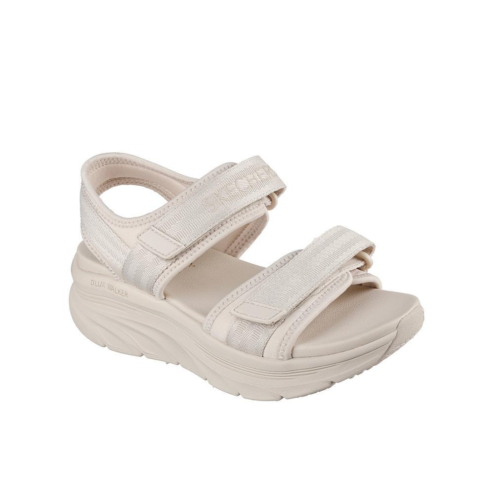 Sandalias Skechers Mujer D'Lux Walker - Adored Days Crema 2/4
