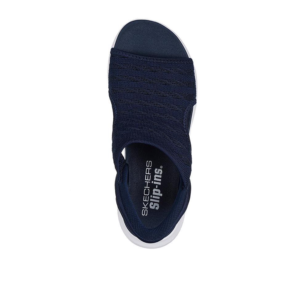 Sandalias Skechers Mujer Ultra Flex 3.0 - Sun Warmth Azul marino 3/5