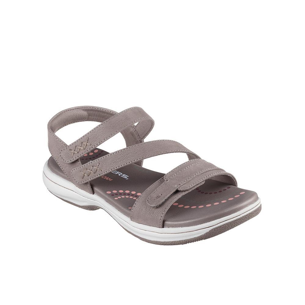 Sandálias Skechers Mulher Bayshore - Basic Necessity Taupe 2/7