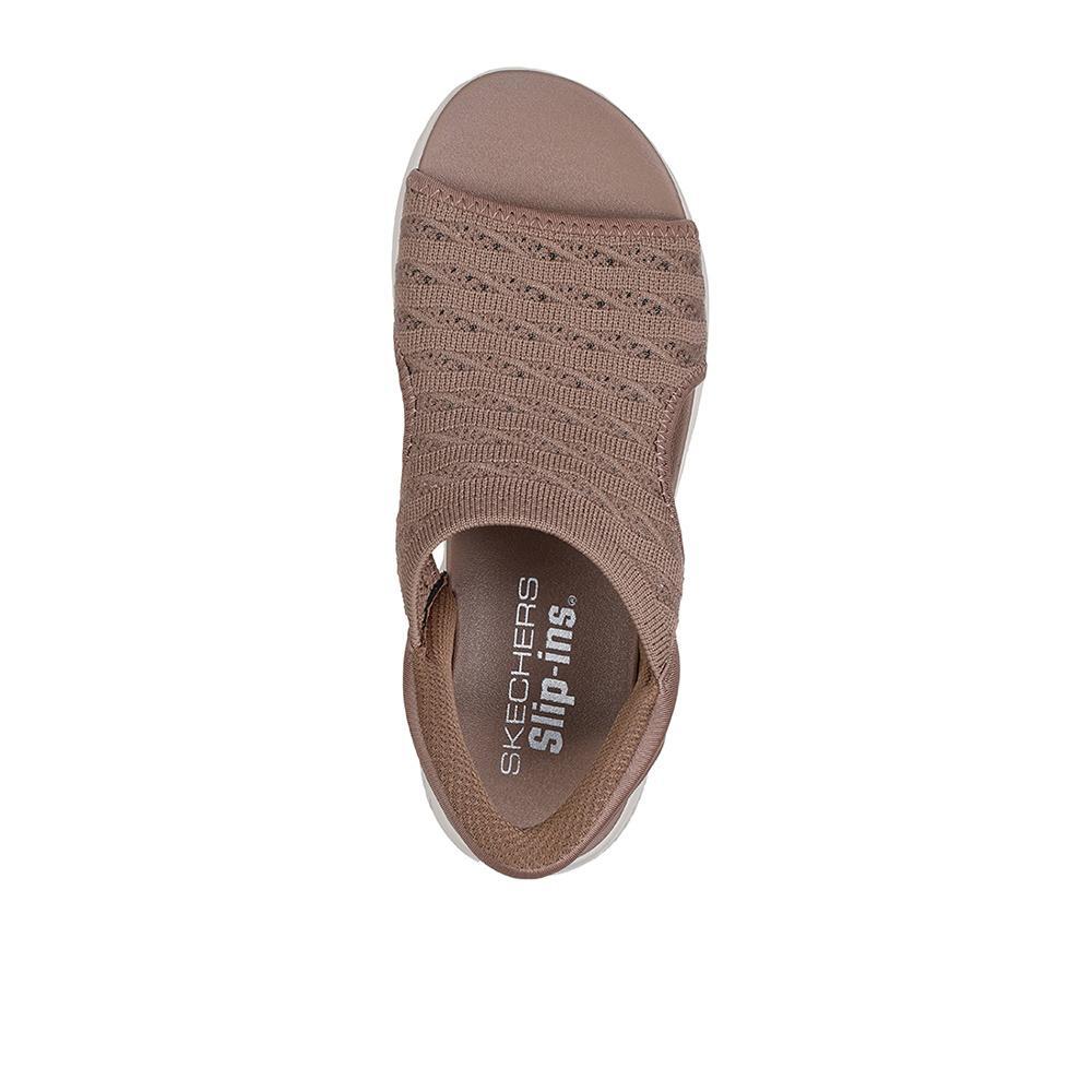 SANDALE FEMME Skechers Slip-ins Ultra Flex 3.0 Sun Warmth MARRON 3/5