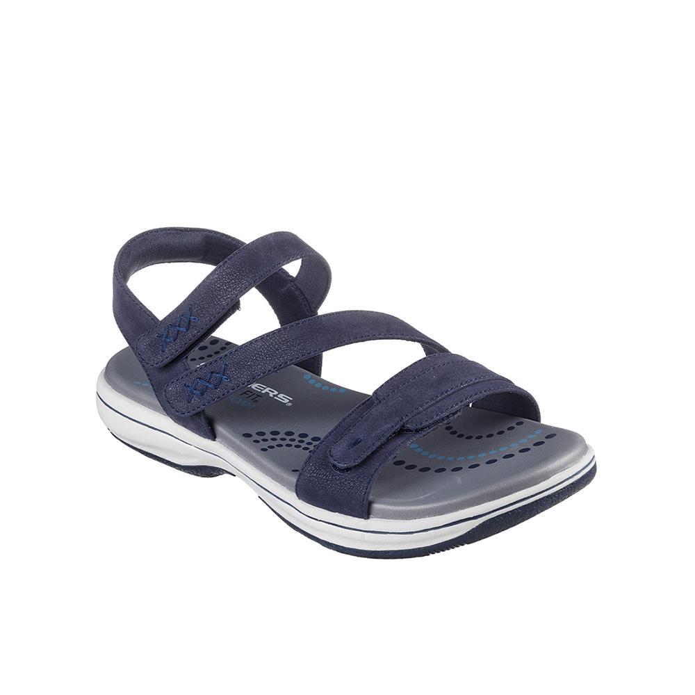 Sandalias Skechers Mujer Bayshore - Basic Necessity Azul marino 2/7