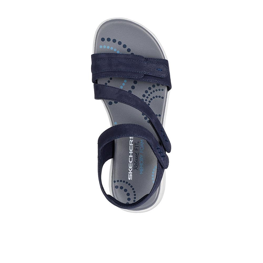 Sandalias Skechers Mujer Bayshore - Basic Necessity Azul marino 3/7