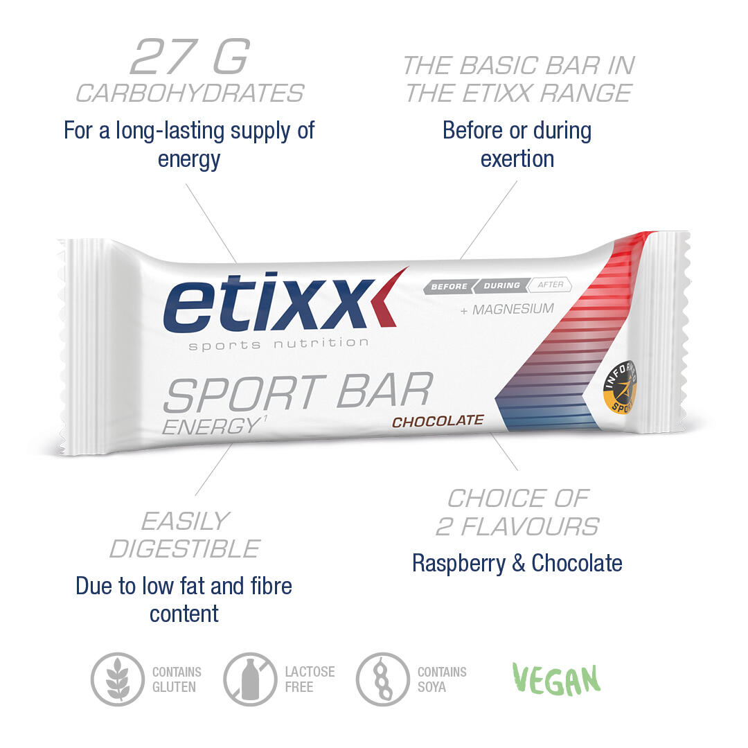 Energy Sport Bar Chocolate 12x40g 4/6