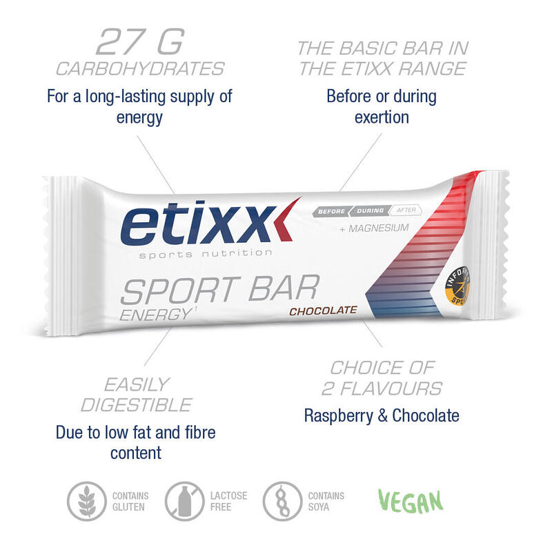 Energy Sport Bar Chocolate 12x40g