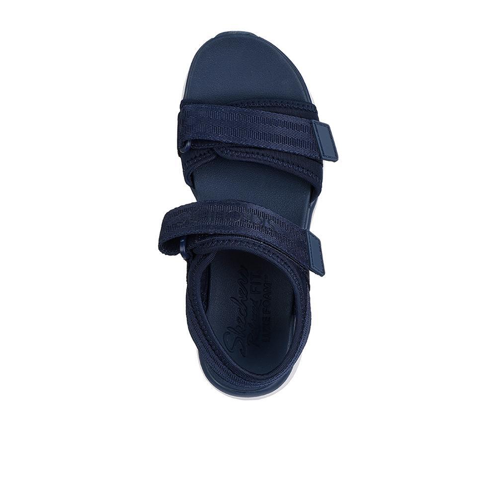 Sandalias Skechers Mujer D'Lux Walker - Adored Days Azul marino 3/5