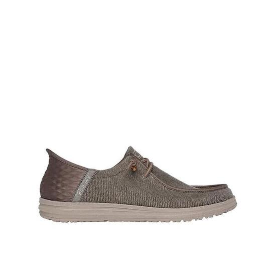 Zapatillas Mocasín Skechers Hombre Relaxed Fit: Melson - Berlaine Marrones